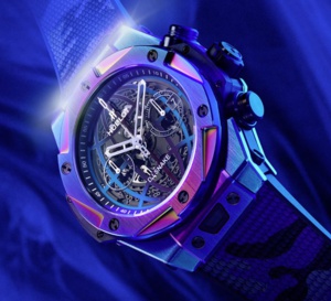 Hublot Big Bang DJ Snake : chrono irisé