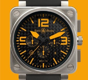 Instrument BR 01-94 Titanium Orange de Bell & Ross