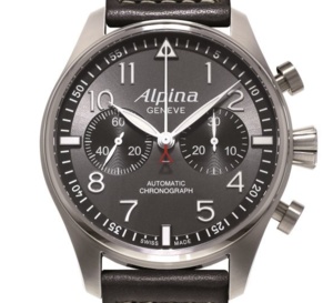 Alpina Startimer Pilot Chronographe Sunray : en pilotage automatique…