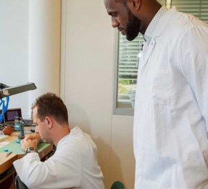 LeBron James en visite chez Audemars Piguet