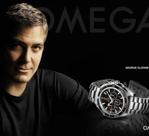 George Clooney signe avec Omega