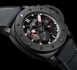 Panerai Submersible S Brabus Black Ops Edition : show-off