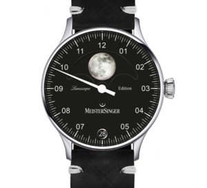 Meistersinger Lunascope Spéciale Emile Léon : rare édition limitée à 8 exemplaires avec Lune luminescente