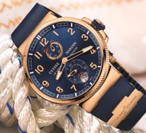 Ulysse Nardin Marine Chronometer Manufacture : chic et sportif