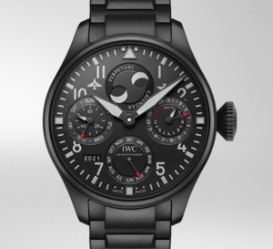 IWC Montre d'Aviateur Calendrier Perpétuel Top Gun Ceratanium