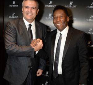 Le roi Pelé nouvel ambassadeur Hublot !