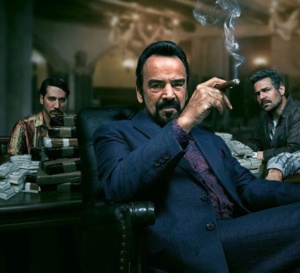 Narcos : Damian Alcazar porte une Rolex Daytona or et acier