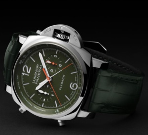 Panerai Luminor Chrono Flyback Verde Militare : édition limitée 100 exemplaires