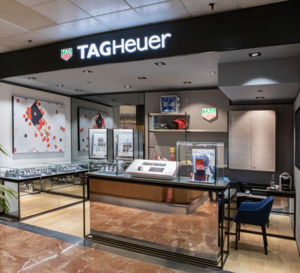 TAG Heuer : une nouvelle boutique aux Galeries Lafayette Haussmann