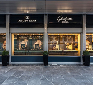 Glashütte Original et Jaquet Droz : au sein d’une seule et même boutique à Genève