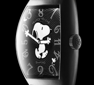Franck Muller x Bamford Snoopy Crazy Hours : temps bédéesque