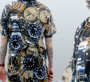Crookes and Castels : t-shirt pour fans de montres…