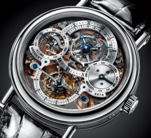 Classique 3755 de Breguet : tourbillon et quantième perpétuel squelette