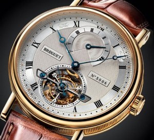 Classique 5317 de Breguet : tourbillon et réserve de marche