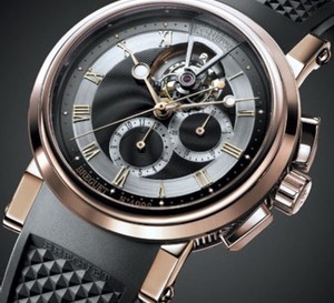 La Marine 5837 de Breguet accueille un tourbillon chronographe