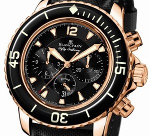 Fifty Fathoms Blancpain Chronographe Flyback : un chrono utilisable même sous l'eau