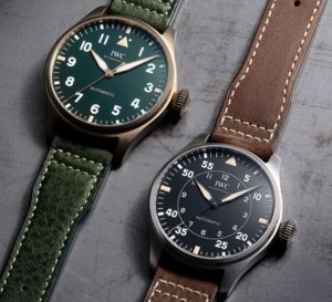 IWC : deux éditions Spitfire de la Grande Montre d'Aviateur 43 en titane ou bronze