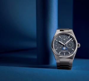 Frédérique Constant Highlife Perpetual Calendar : cadran bleu-gris, entre chien et loup