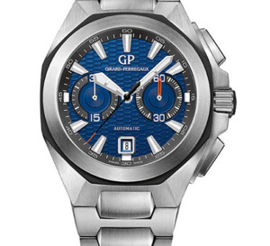 Girard-Perregaux : le Chrono Hawk se pare d’un bracelet en acier