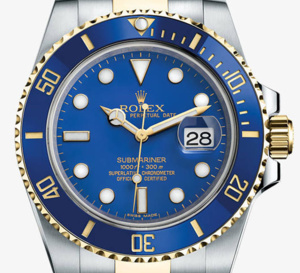 Rolex Submariner or jaune et acier : nouveau cadran pour la référence 116613 LB