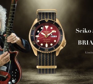 Seiko 5 Sports édition limitée Brian May : à l'heure rock