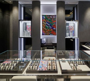 Hublot sa nouvelle boutique à Milan