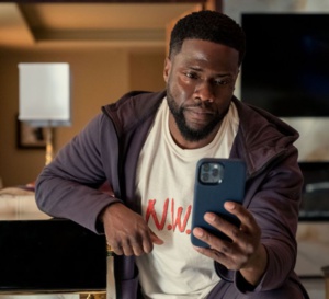 La réalité en face : Kevin Hart porte une Rolex Daytona en acier cadran blanc