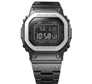 G-Shock GMW-B5000-1ER : version métallique entièrement noire