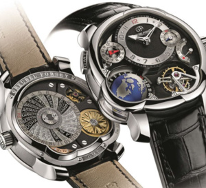 Greubel Forsey : quand son GMT se pare de platine