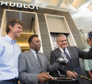 Hublot : ouverture d’une boutique à Rio de Janeiro et présente la montre Pelé !