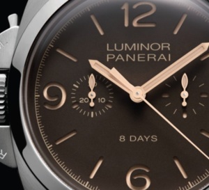 Panerai Luminor 1950 Chrono Monopulsante Left-Handed 8 days Titanio – 47 mm : collector, encore !