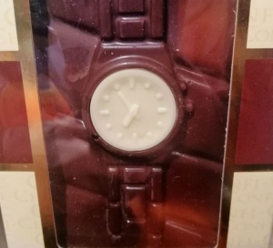 Confi-choc : une montre en chocolat pour les fêtes de Pâques