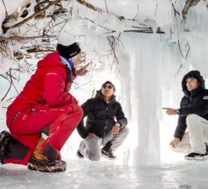 Emile Chouriet : partenaire du projet "Ice Stupa"