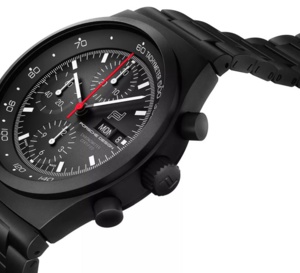 Porsche Design Chronograph 1 All Black Numbered : le retour de la première montre noire