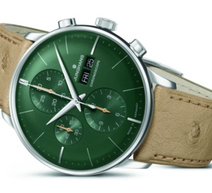 Junghans Meister Chronoscope : cadran vert Forêt Noire