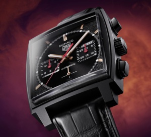 TAG Heuer Monaco édition spéciale GP de Monaco : en titane DLC noir pour un look "Dark Lord"