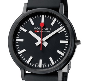 Mondaine Stop2Go : version full black