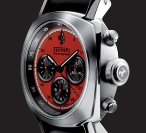 Granturismo Ferrari : un chronographe à cadran rouge réalisé par Officine Panerai