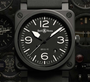 Bell &amp; Ross BR 03 : arrivée de la version céramique noire mat