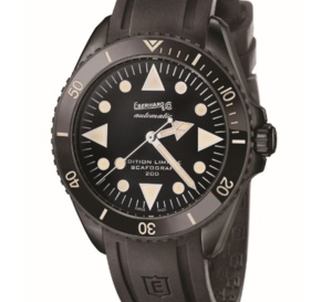 Eberhard &amp; Co Scafograf : en version DLC noir et sans date !