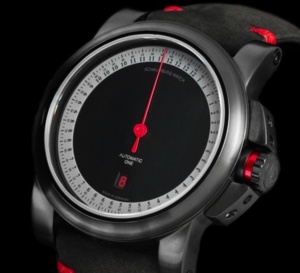 Schaumburg Watch Gnomonik GT Red Cup : sportive monoaiguille chez Red Army Watches