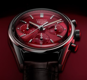 TAG Heuer Carrera Red : tendance rouge carmin