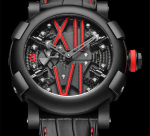 Romain Jerome Steampunk Auto Colours : du noir haut en couleurs !