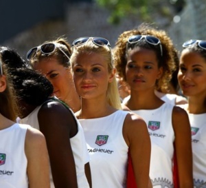 Grand Prix de Monaco : les grid girls de TAG Heuer…