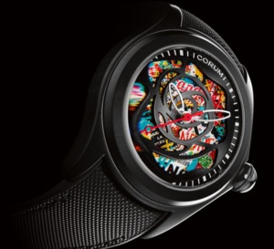 Corum Bubble x Aiiroh : oeuvre d'art de poignet