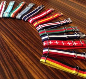 MisterChrono : des bracelets Nato aux couleurs de votre pays