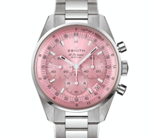 Zenith Chronomaster Original Pink : une montre contre le cancer du sein