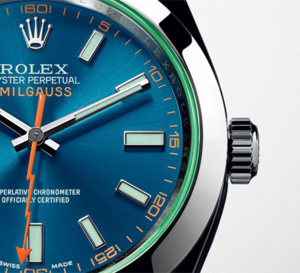 Rolex : arrivée de la Milgauss GV cadran bleu « Z »