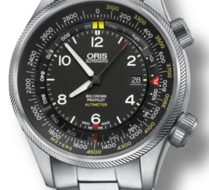 Oris Big Crown ProPilot Altimeter : montre de pilote avec altimètre mécanique