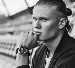 Erling Haaland : nouvel ambassadeur Breitling